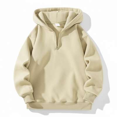 Men’s Half-Zip Streetwear Hoodie