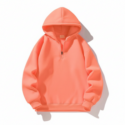 Men’s Half-Zip Streetwear Hoodie