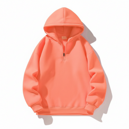 Men’s Half-Zip Streetwear Hoodie