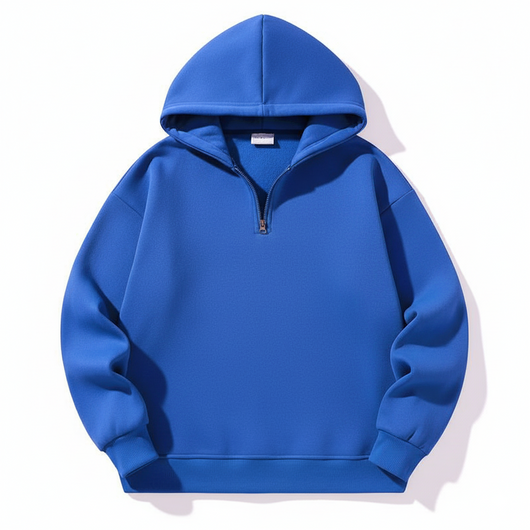 Men’s Half-Zip Streetwear Hoodie