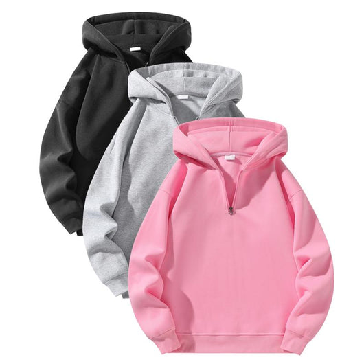 Men’s Half-Zip Hoodie - 3Pc