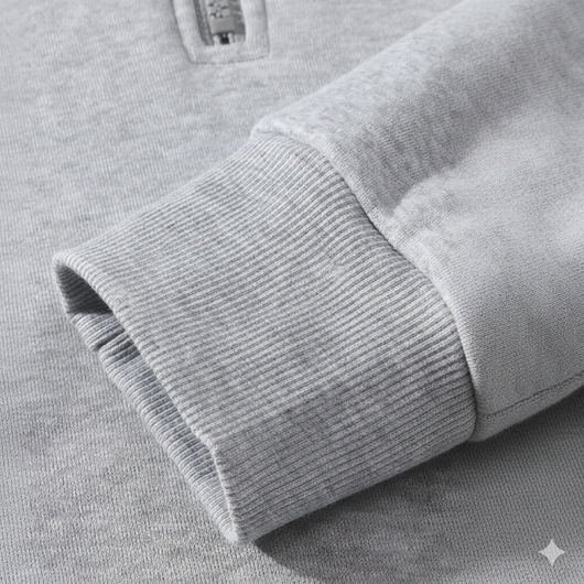 Men’s Half-Zip Streetwear Hoodie